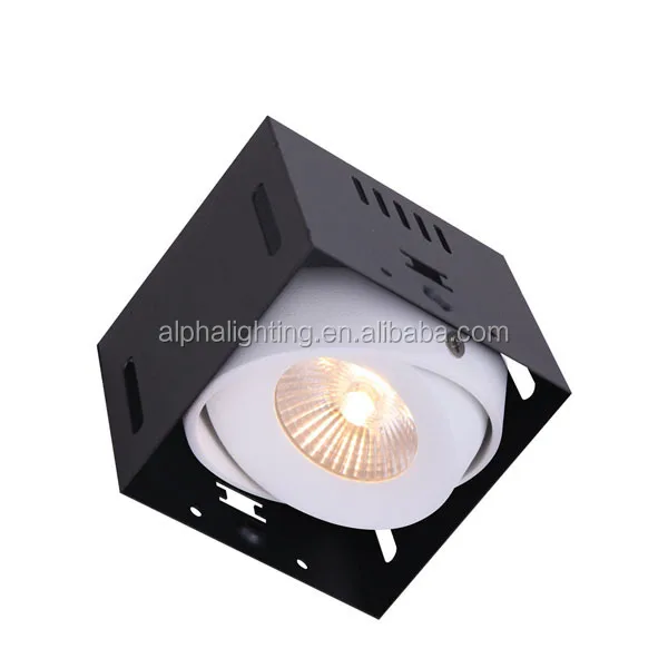 CE&SAA approval 8w led square grille trimless downlight