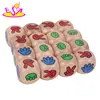 Most popular finger guessing wooden dice games for kids W01A320