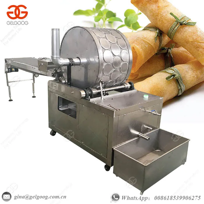 Egg Roll Pastry Sheet Commercial Spring Roll Sheet Wrapper Maker