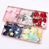 Fast shipment Fashion bowknot hair clips sets box packing gift for kids