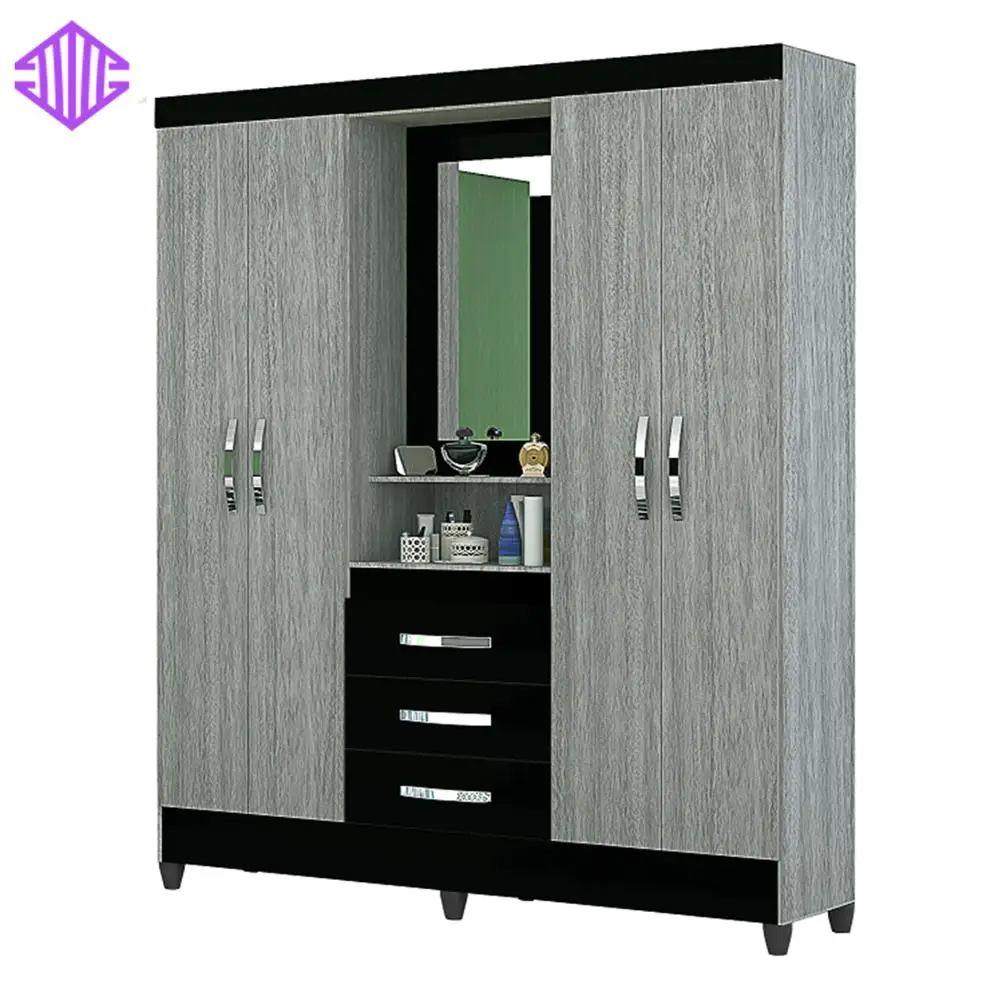 Luxury Wardrobe Designs Wooden Storage Clothes Closet Walk In