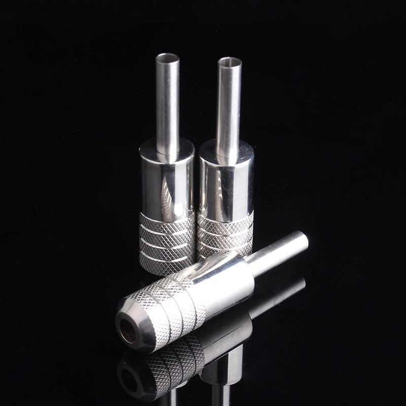 YILONG 1PCS Stainless Steel Tattoo Grip 22mm 25mm Professional Tattoo Machine Grips Tubes Tips Tool
