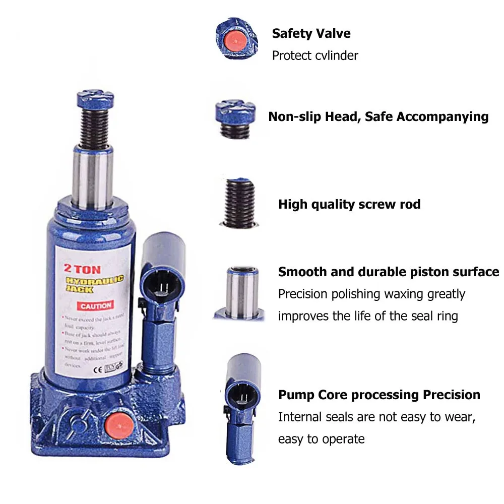 5 Ton Car Lifting Hydraulic Bottle Jack With Safety Valve Buy Car