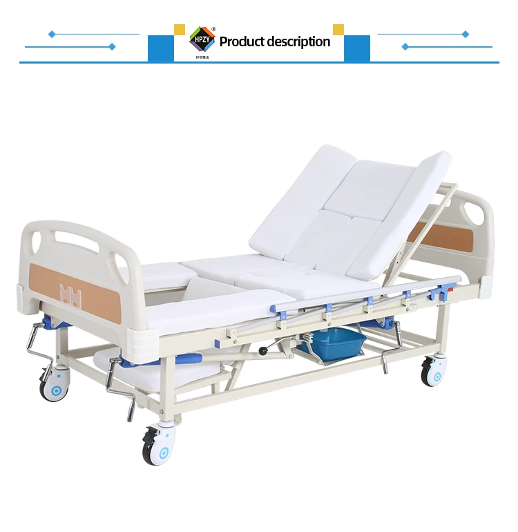Cheap Price Patient Aluminum Alloy 3 Crank Manual Hospital Medical