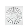 24 Blades Return Air Grille for AC Drop Ceiling Air Swirl Diffuser