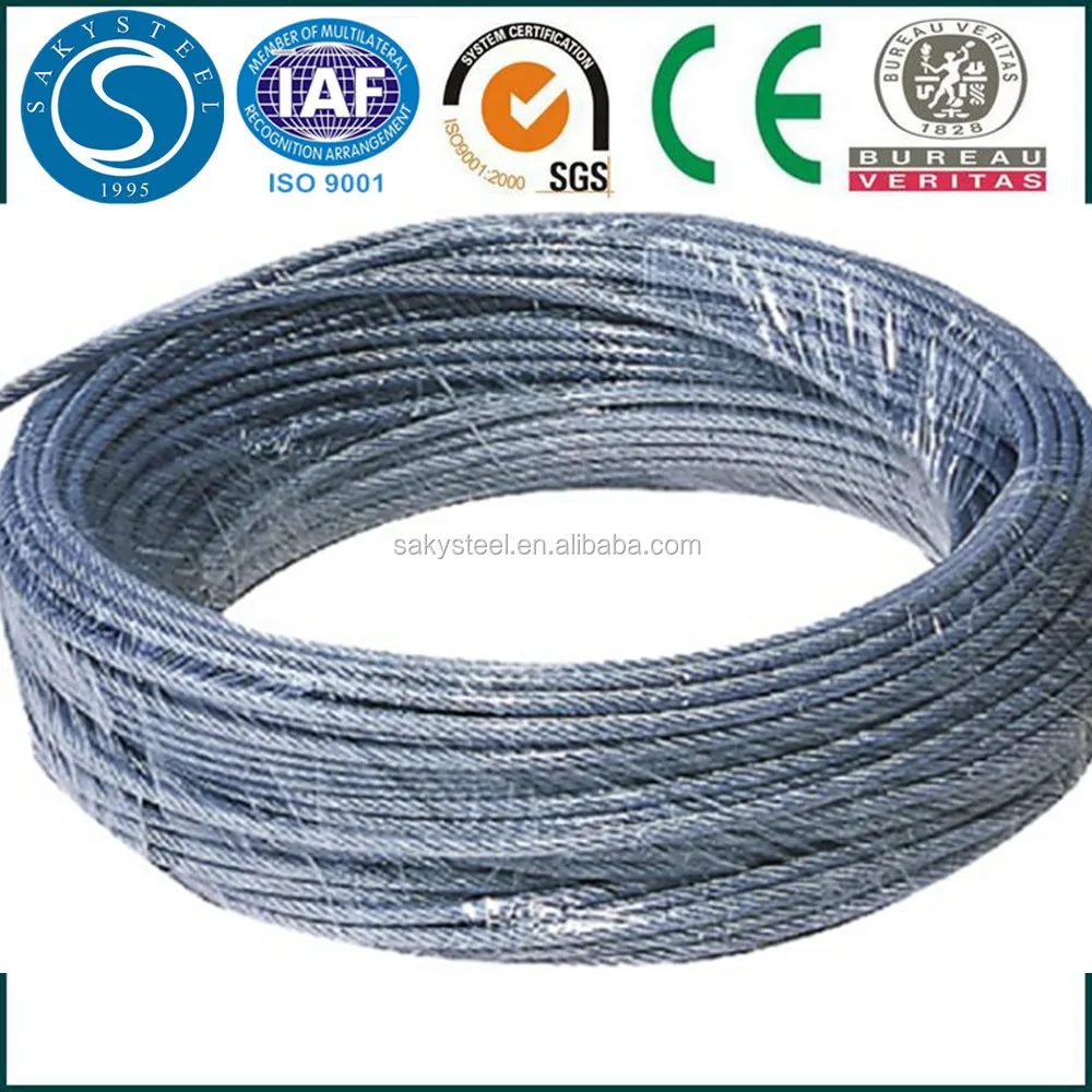 PVC Coated Galvanized Steel Rope Metal Cable SALE CLEARANCE OFF CUTS
