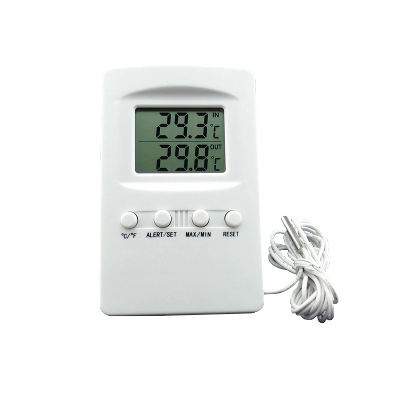 Tl8007a Digital Lcd Display Max Min Thermometer Alarm Room Temperature Sensor Buy Digital Thermometer Alarm Air Conditioner Room Temperature