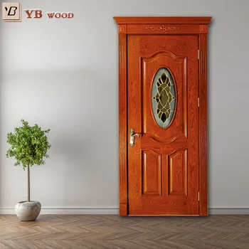 india ghana half glass inside cheap bedroom wooden door