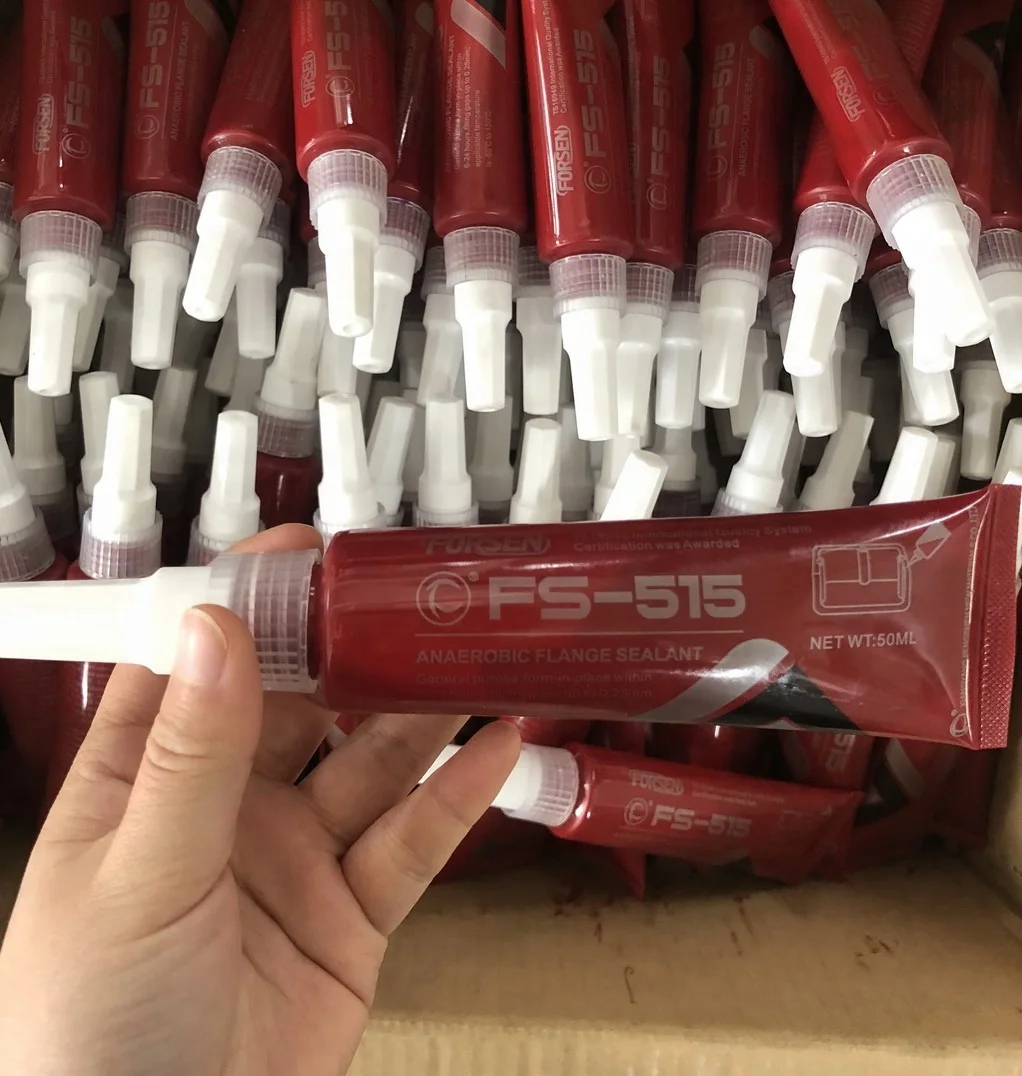 50ml Pipe Adhesives 515/515/518 High Temperature Resistant Anaerobic