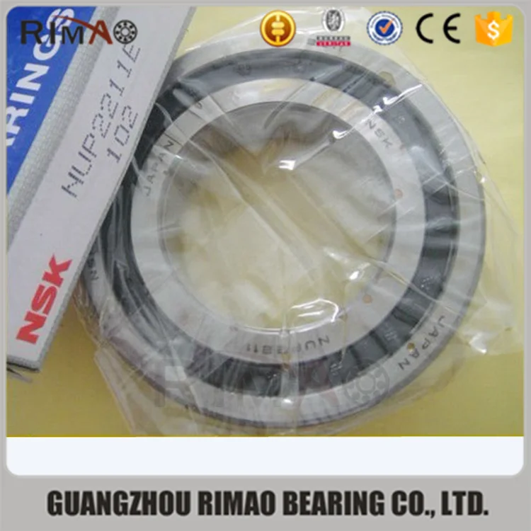 NSK Roller bearings manufacturers cylindrical roller bearing NUP2211 bearing.png