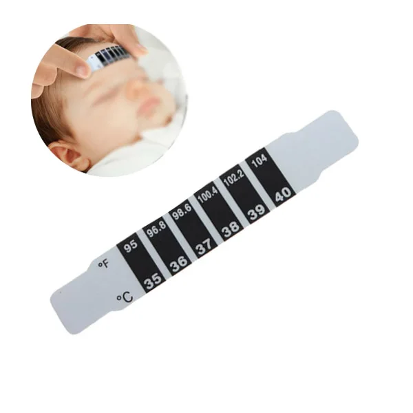 SCYL 5x Forehead Head Strip Thermometer Fever Body Baby Child Check Test Temperature