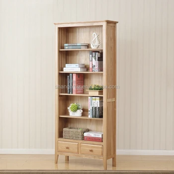 Solid Oak Bookcase New Style Wooden Bookcase Bookshelf Used In