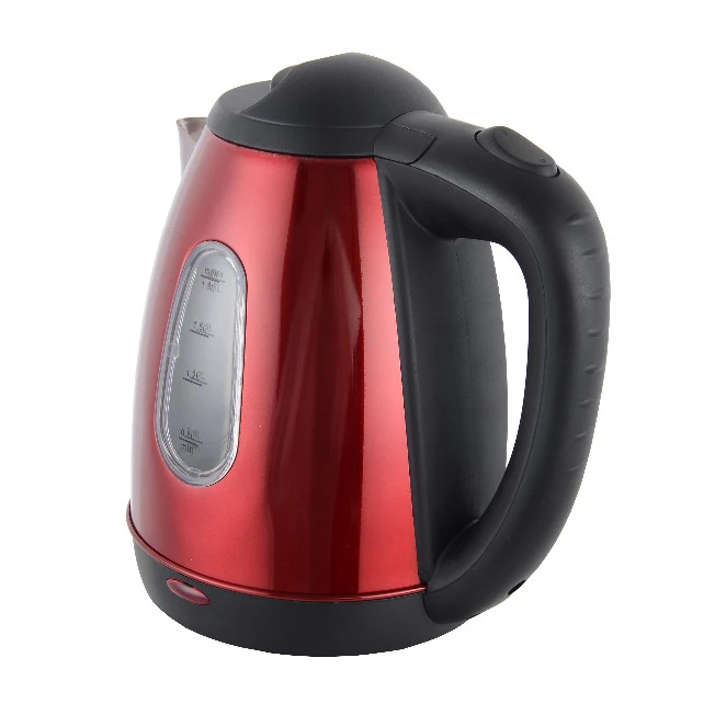 1.5l Color Rojo Hervidor De Agua Eléctrico Con Agua Ventana 1.5l Color Rojo Hervidor De Agua Eléctrico Con Agua Ventana