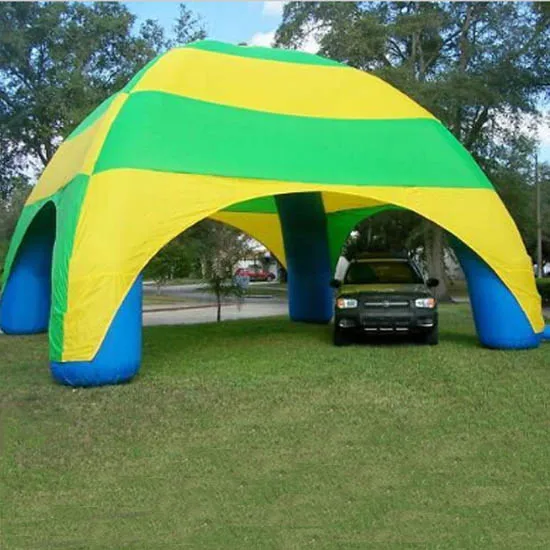 inflatable advertising tent with air blower for party