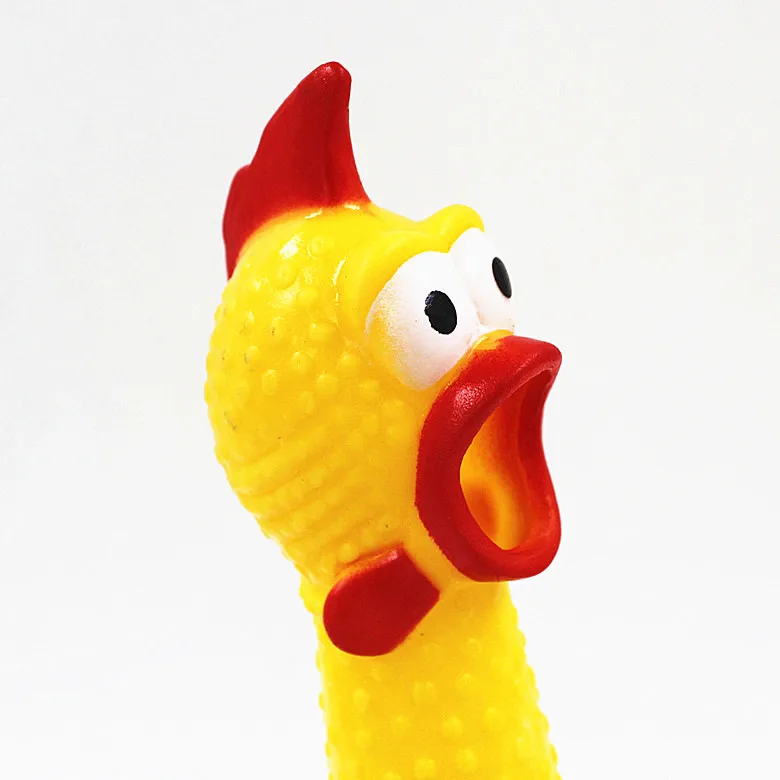 Shrilling Chicken Toyschicken Squeeze Toyssmall Plastic Toy Chicken Buy Screaming Chicken 