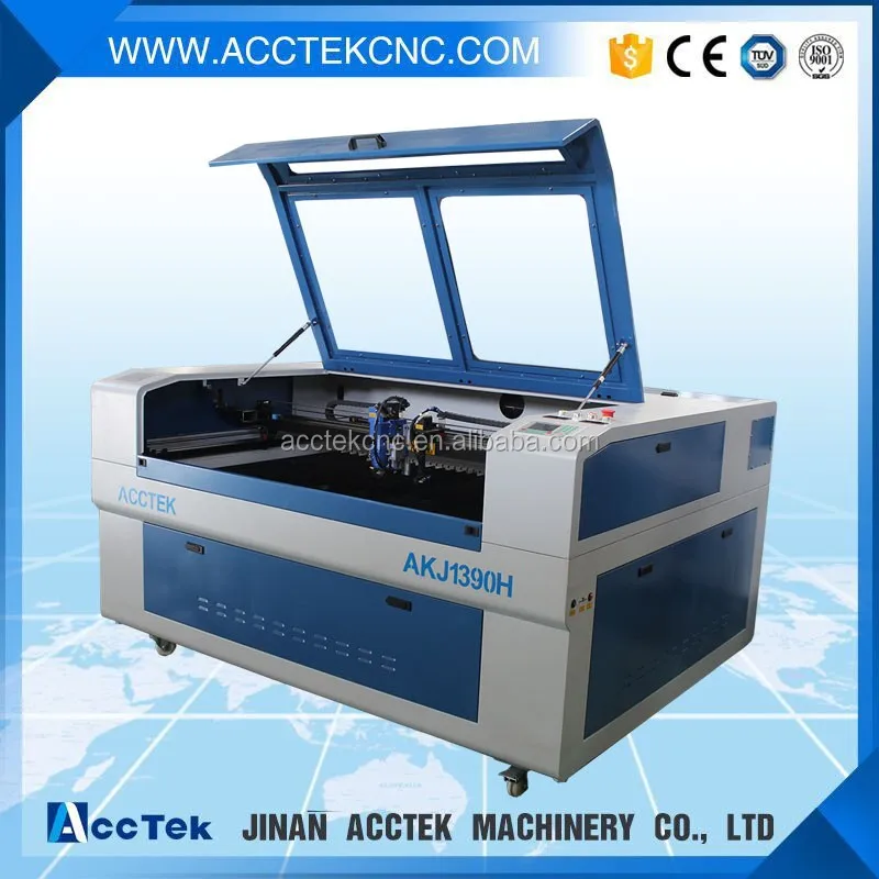 belt transmission co2 laser metal cutting machine 1390