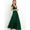 Emerald Green LONG Floor Length Ball Gown Maxi Infinity Dress Convertible Formal Multiway Wrap Dress Bridesmaid Dress