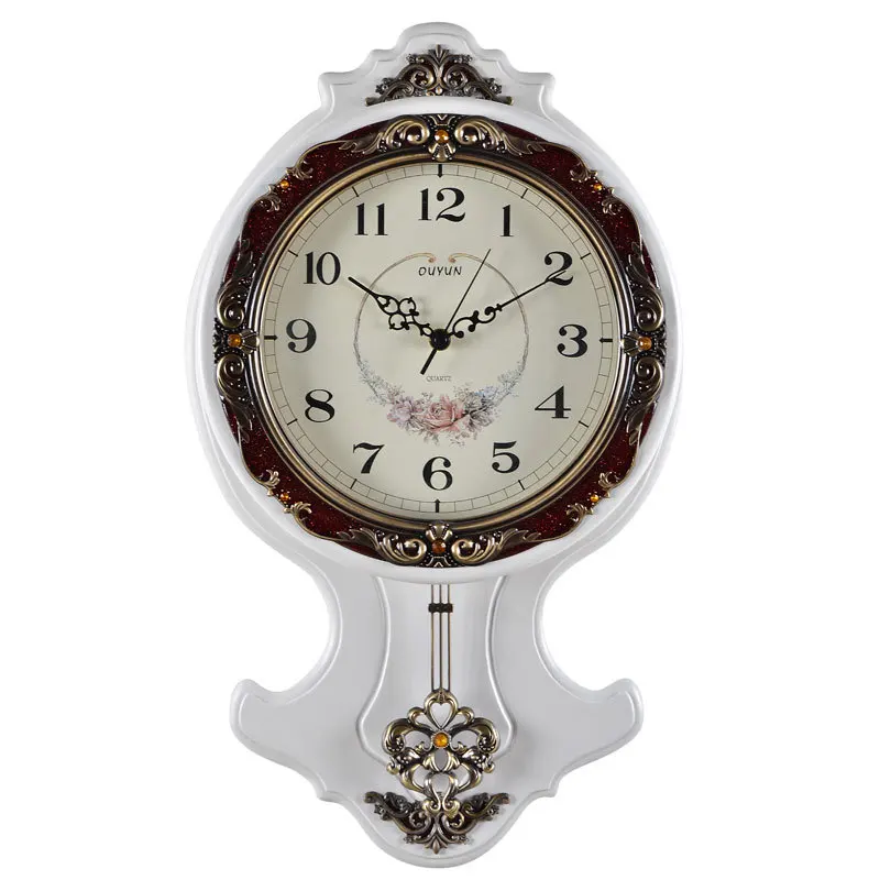Home Decor Wood Wall Clock Antique Pendulum Clock - Buy Pendulum 