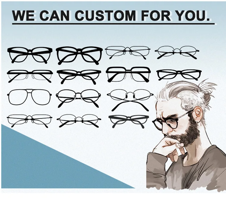 High Quality Handmade Optical Frame Eyeglasses Without Nose Pads Buy