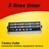 Commercial Restaurant Kitchen Equipment Digital Timer With 8 channel