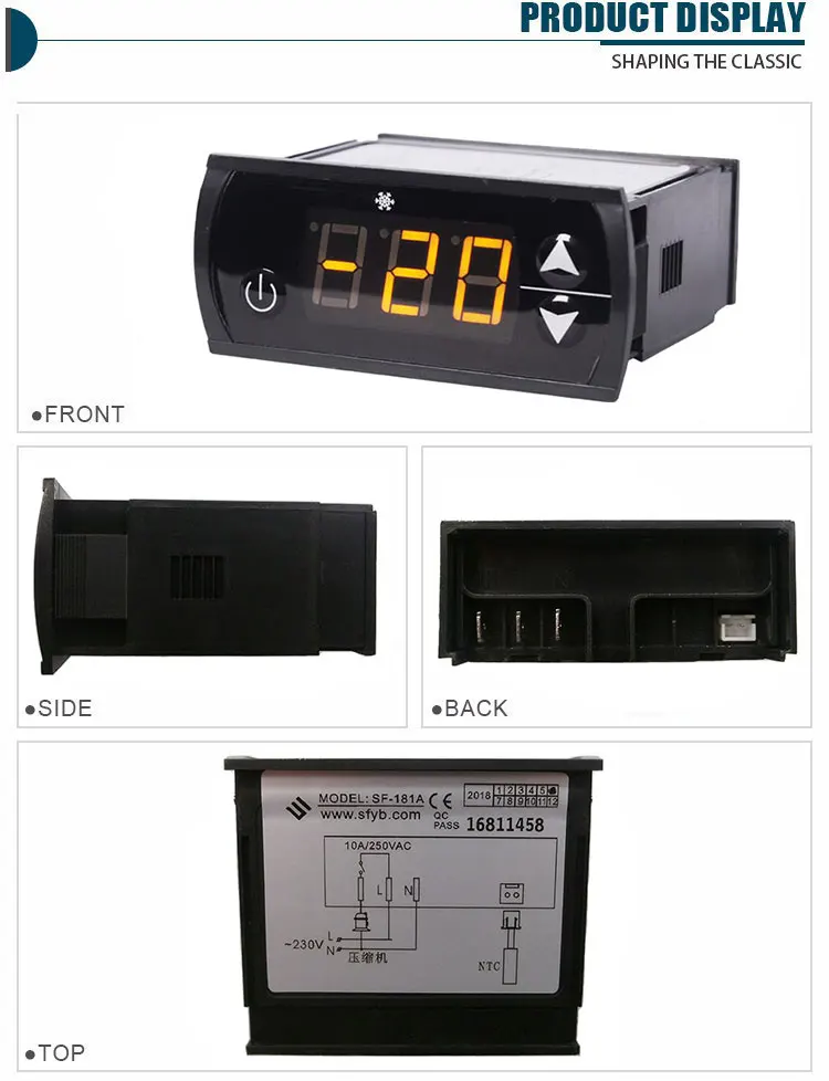 Sf181a Price Refrigeration Temperature Controller Fridge Thermostat