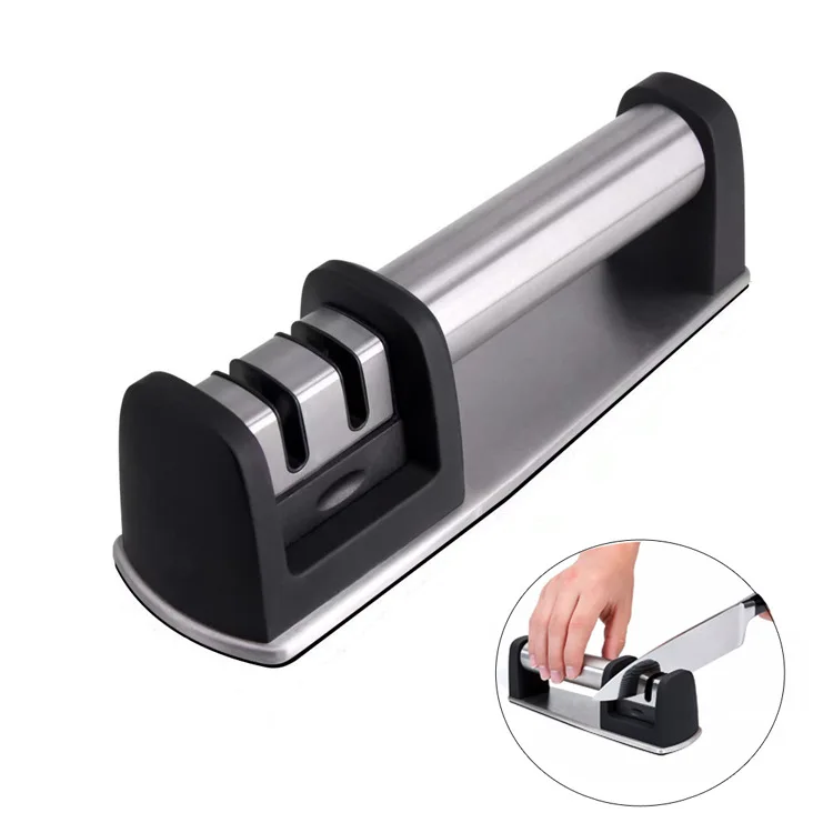 Newly Style Knife Sharpener For Straight And Serrated Knives,2stage