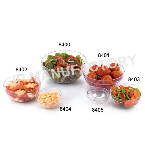 High Quality Color Plastic Round Serving Salad Mixing Bowl/ Extra Large