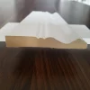 Interior ceiling materials MDF board gesso primed skirting /crown moulding for ceiling cornice design