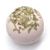 Pedicure Rose Flower Petal Hemp Seed Oil CBD Bath Fizzer Natural Herbal Eucalyptus Leaves Bath Bomb