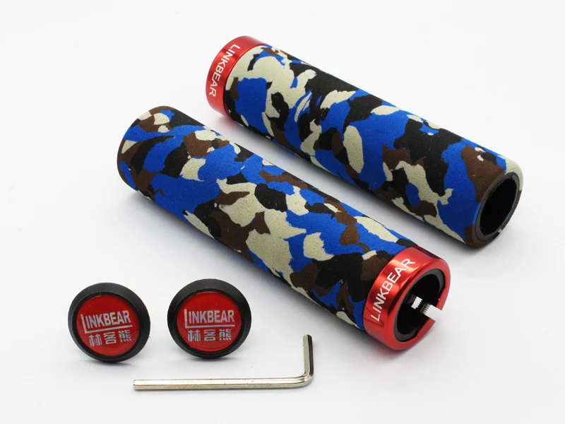 camo bike grips