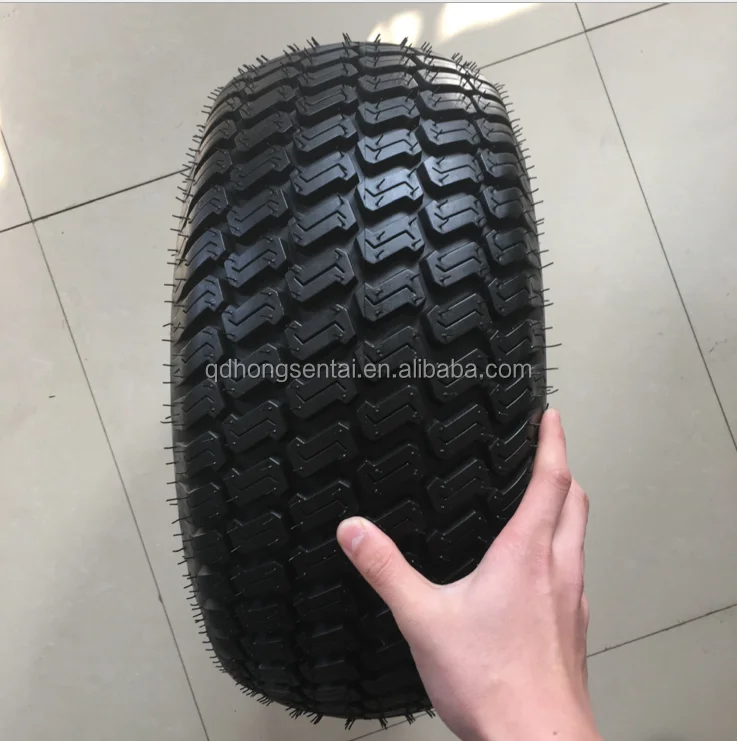 18x8.508 Pu Foam Filled Flat Free Rib Pattern Turf Tractor Lawn Mower