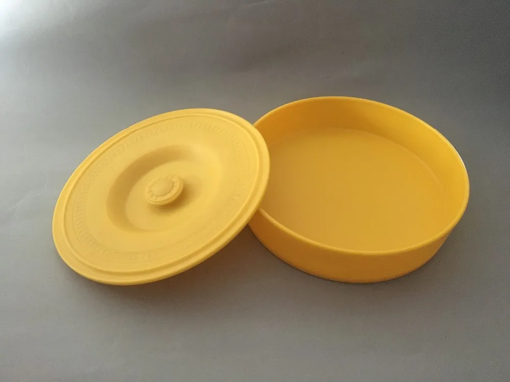 Food Grade Plastic Container Custom Pancake Keeper With Lids And