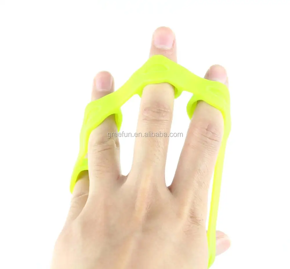 Colorful Tension Rubber Hand Resistance Band Grip Strength Finger Grip