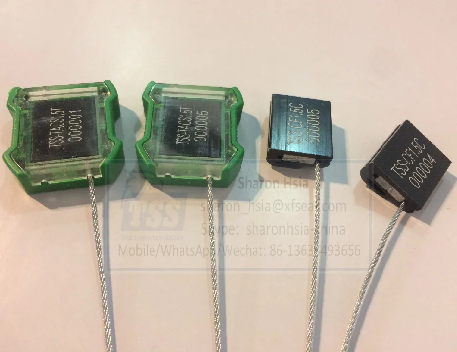 High Quality Container Seal Cable Security Seal 1.5mm Wire Lock Tss