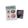 Square shape high quality wholesale custom school badge logo tin button badge badge button