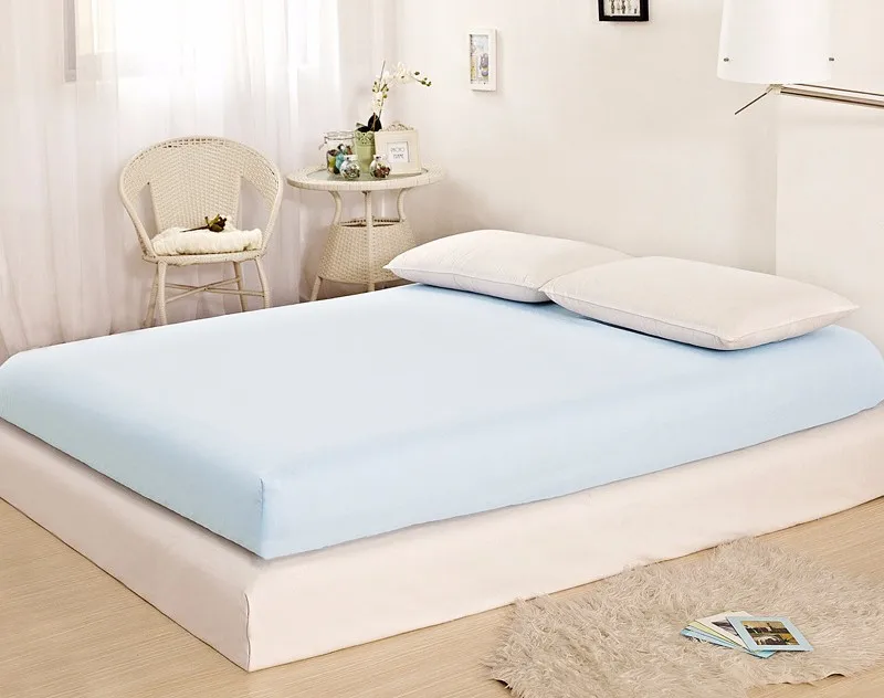 Home Textile Soft-fit Spandex Contour Fitted Bed Sheets Covers Mattress ...