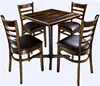 chinese used rustic wooden restaurant tables and chairs set for restaurant