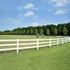 Three Rail PVC Horse Fence Posts For Sale