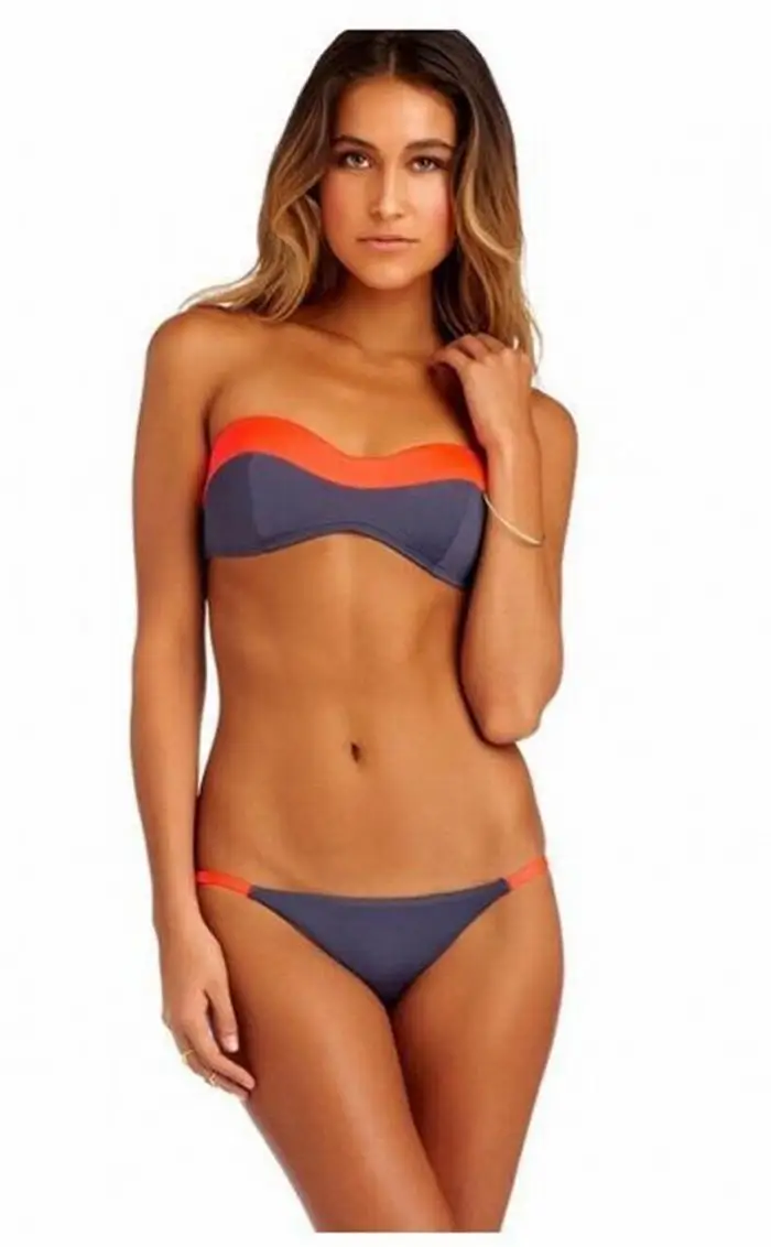 ladies bandeau swimsuits