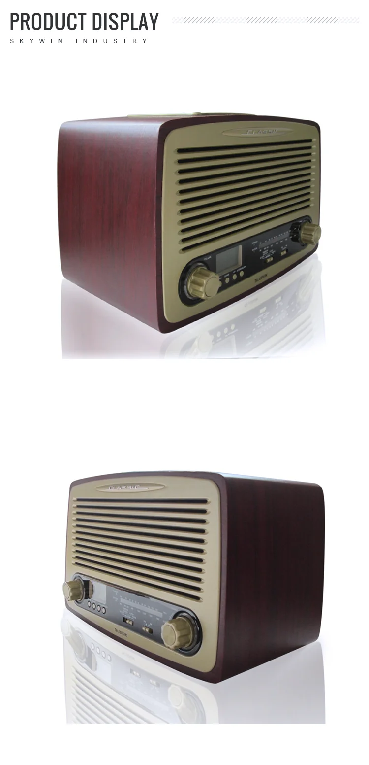 Usb Wooden Radio German Vintage Radio With Blue Tooth - Buy German Vintage  Radio,Vintage Antique Radios,Vintage Usb Radio With Blue Tooth Product on  