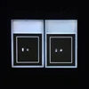 Acrylic led light UAV display stand frame