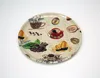 New promotion round easter day plastic plate