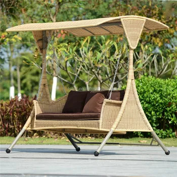 Outdoor Furniture Swing Seat Set Metal Outdoor Swings For Adults