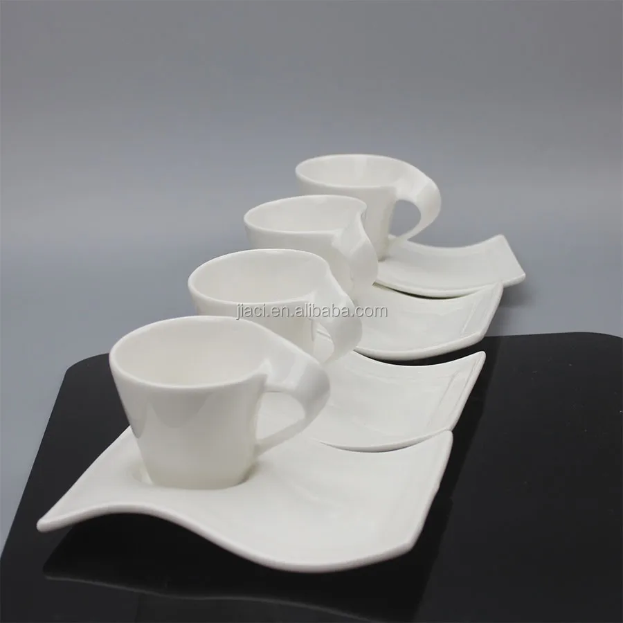 Wave Design Bulk Tea Cups Saucers Cheap,Wholesale Tea Cups And Saucers Buy Bulk Tea Cups And