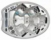 Deck spa,hot tub with 32"pop-up LCD TV(SPA-512)