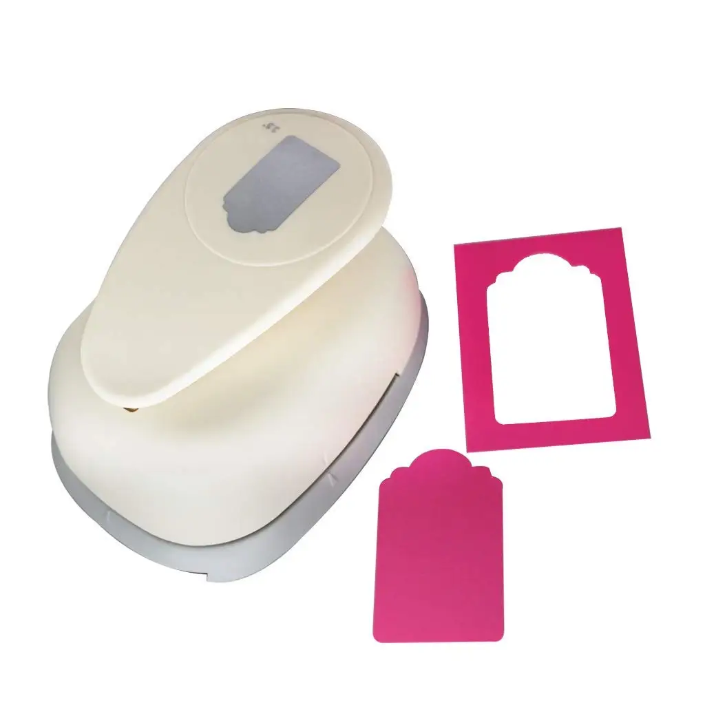 Bira 1 inch Paw Lever Action Craft Punch for Paper Crafting Scrapbooking Cards Arts