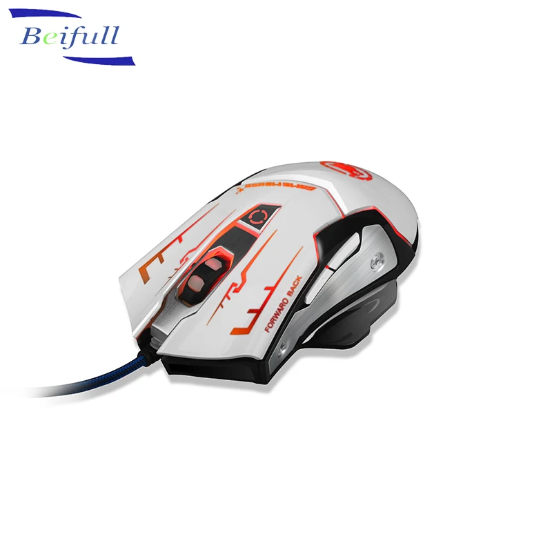 Led Light Flashing Custom Usb Wire Mouse Gaming With Free Shipping