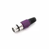 Purple Color Audio XLR FEMALE Plugs Connectors XLR-F Plug