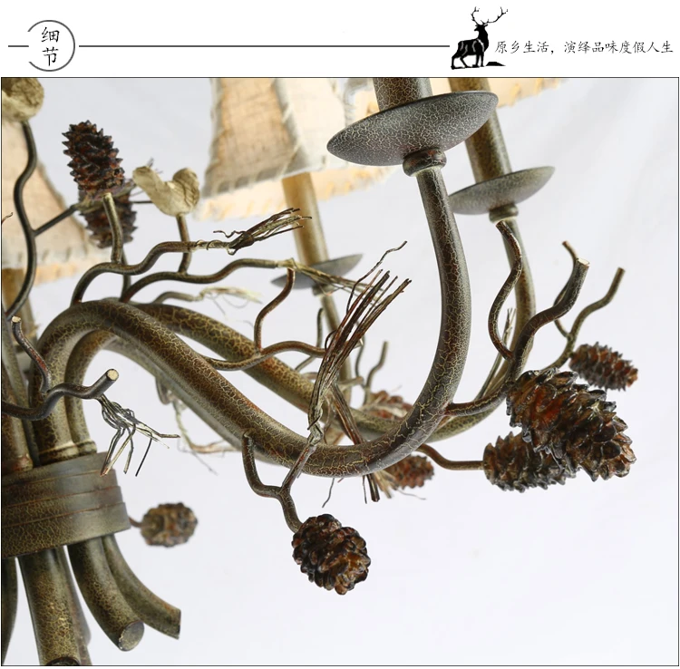 Antique Country Style Rustic Foyer Lighting For Lodge Cabin Lighting