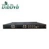 4 RF dvb-c to TS De scramber Multiplexing IP with CI Slot decoder for encrypted tv channels